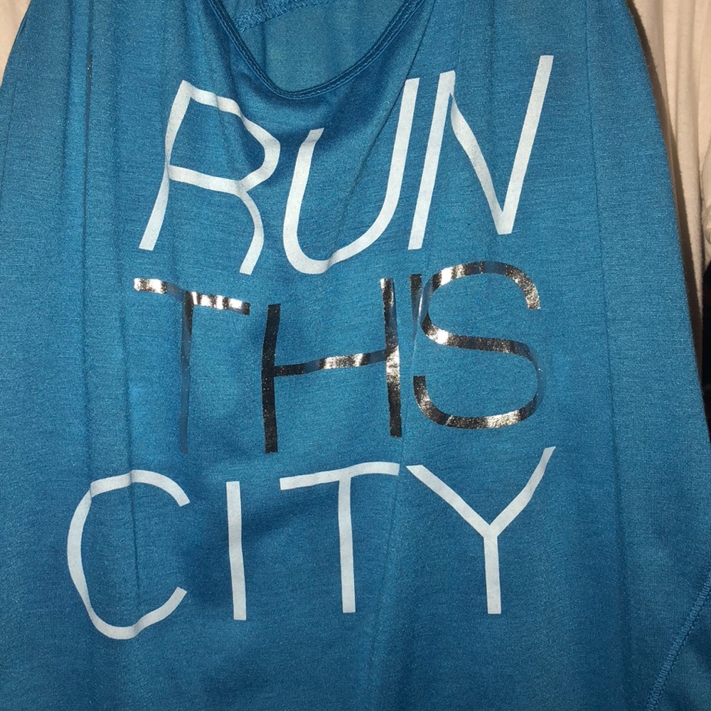 Blue tank top